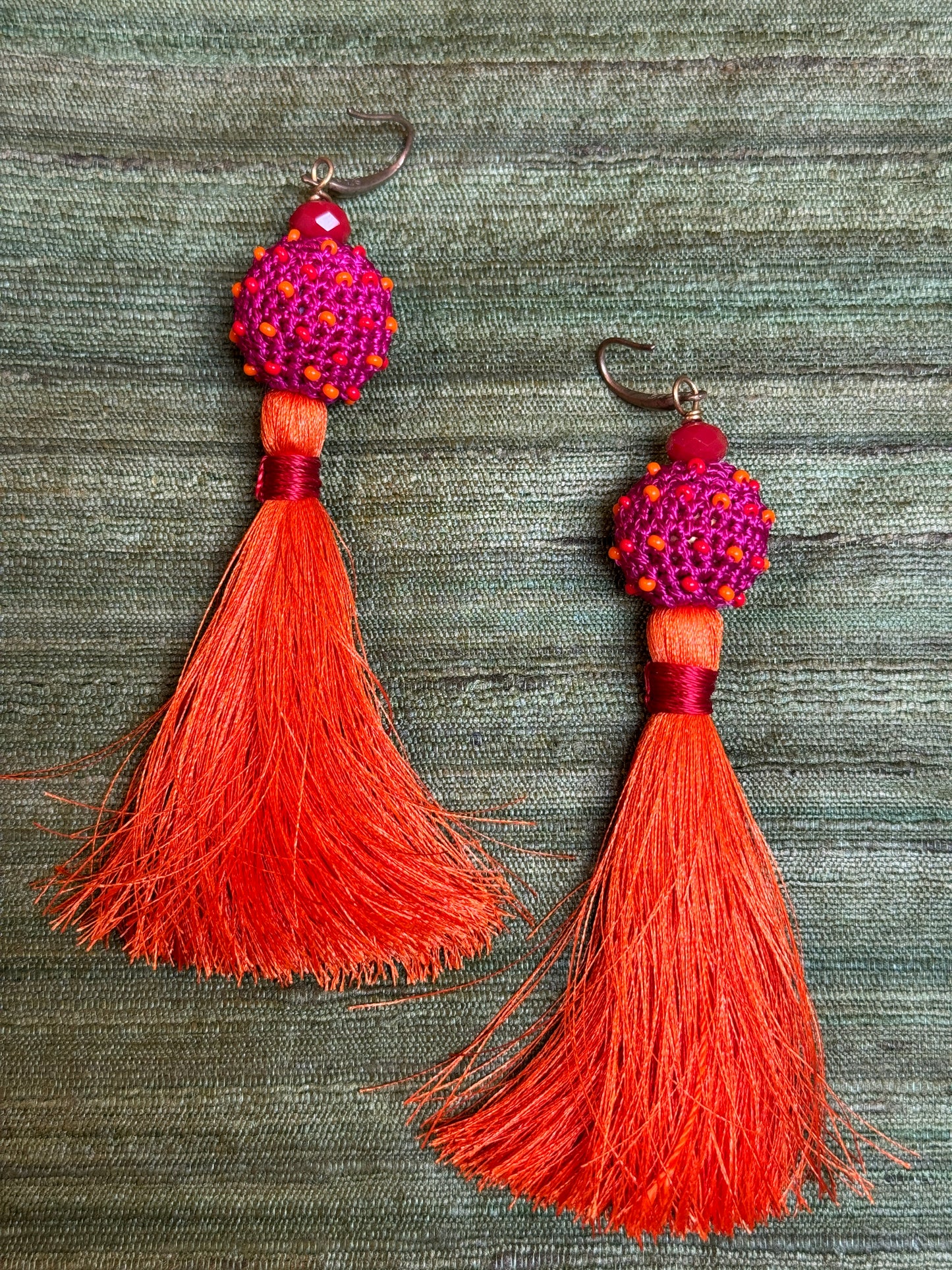 PASSELS OF TASSELS EARRINGS