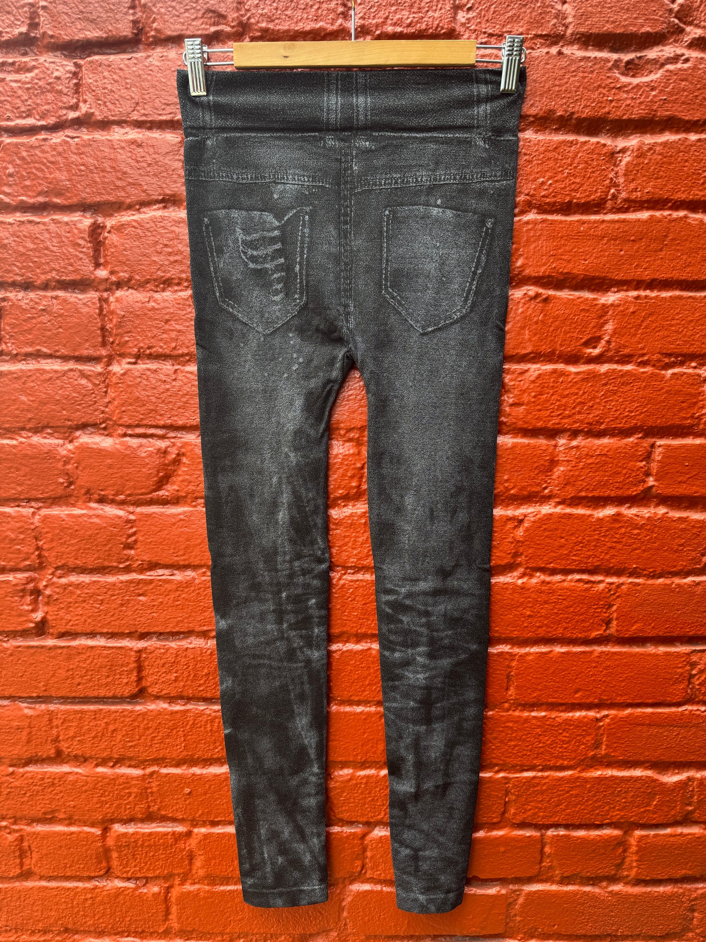 DIGITAL DENIM LEGGINGS