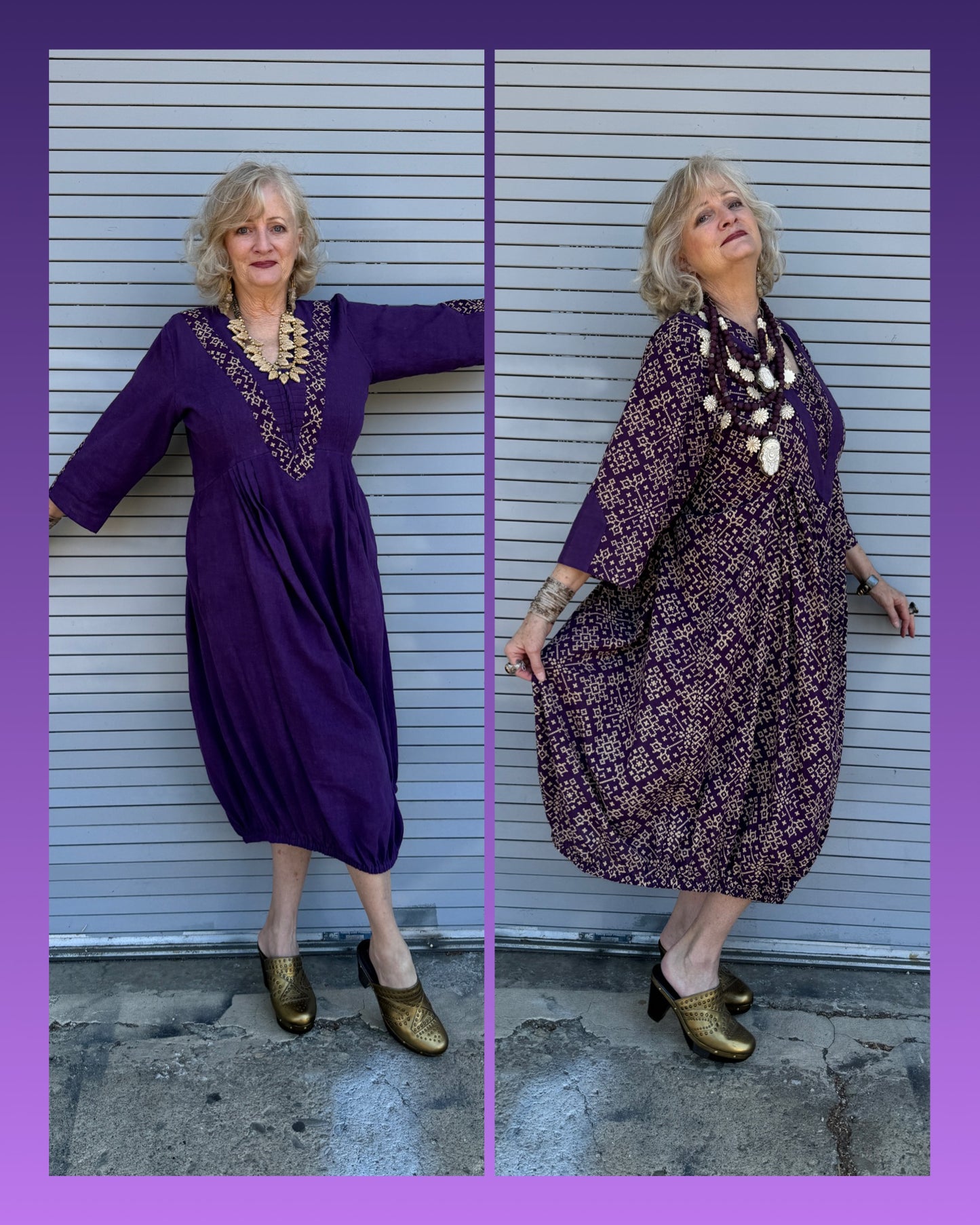 THAT PURPLE DRESS