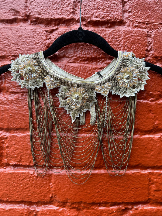 BEADED CAPELET