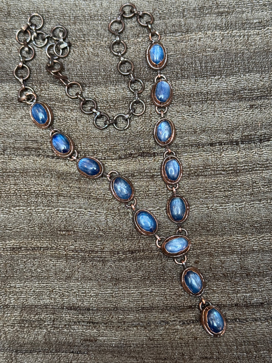 KYANITE COPPER NECKLACE