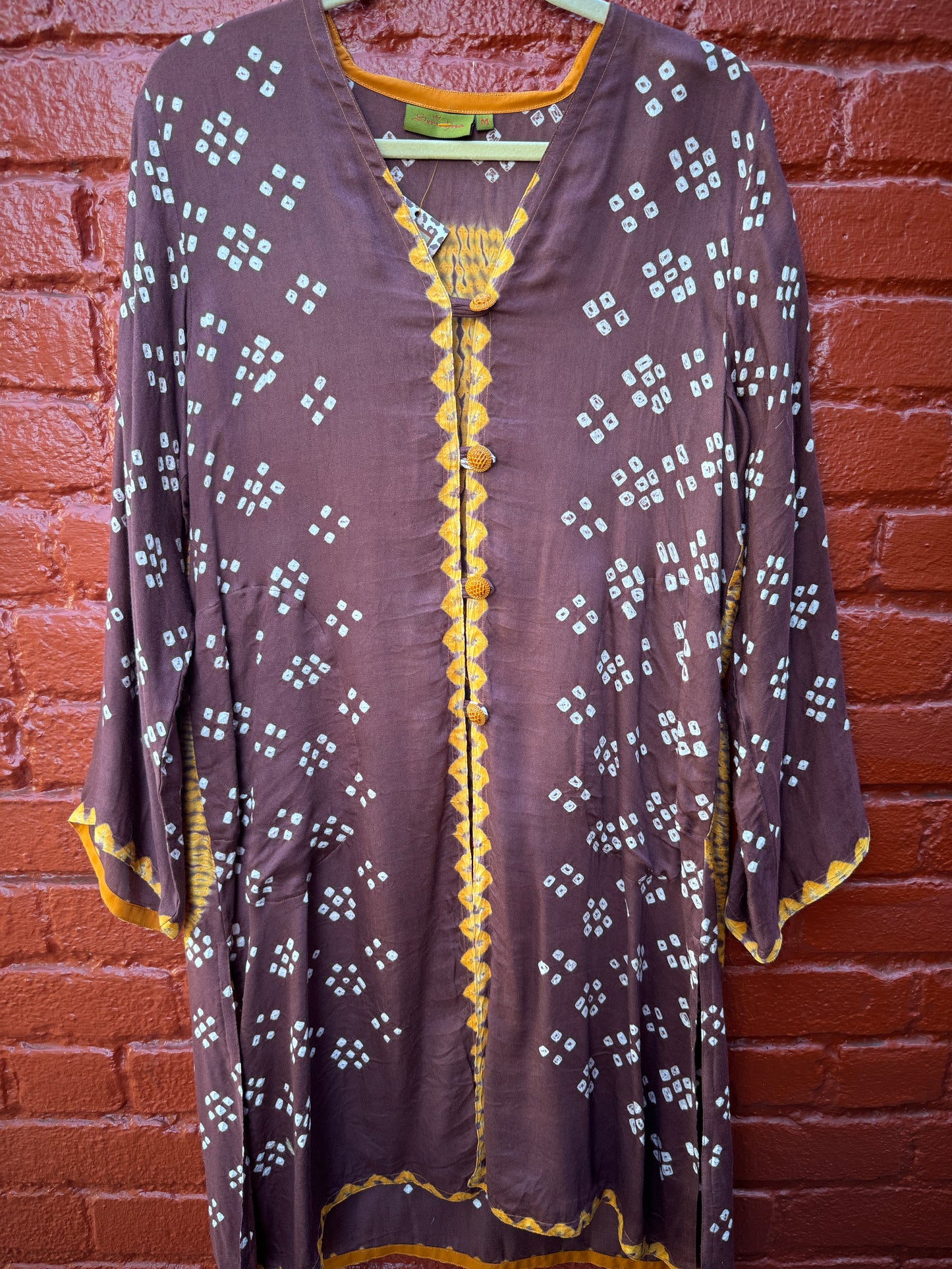 BIG CIRCLE BANDHANI COAT