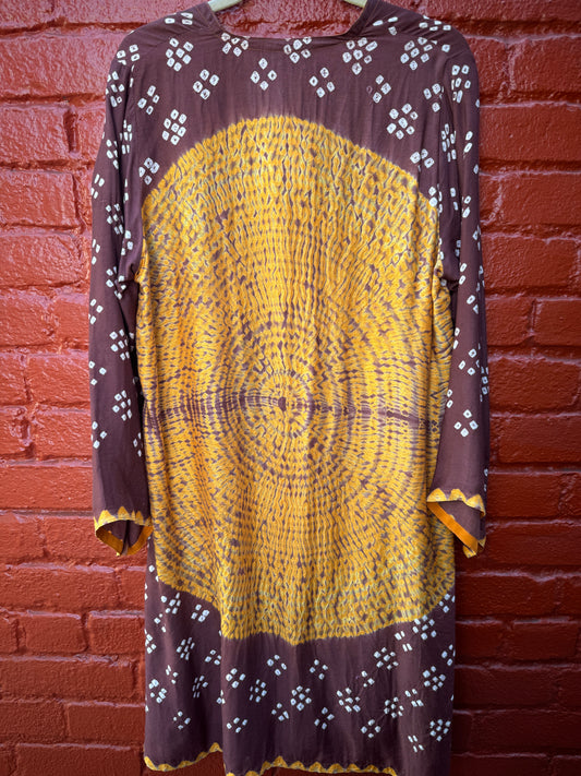 BIG CIRCLE BANDHANI COAT