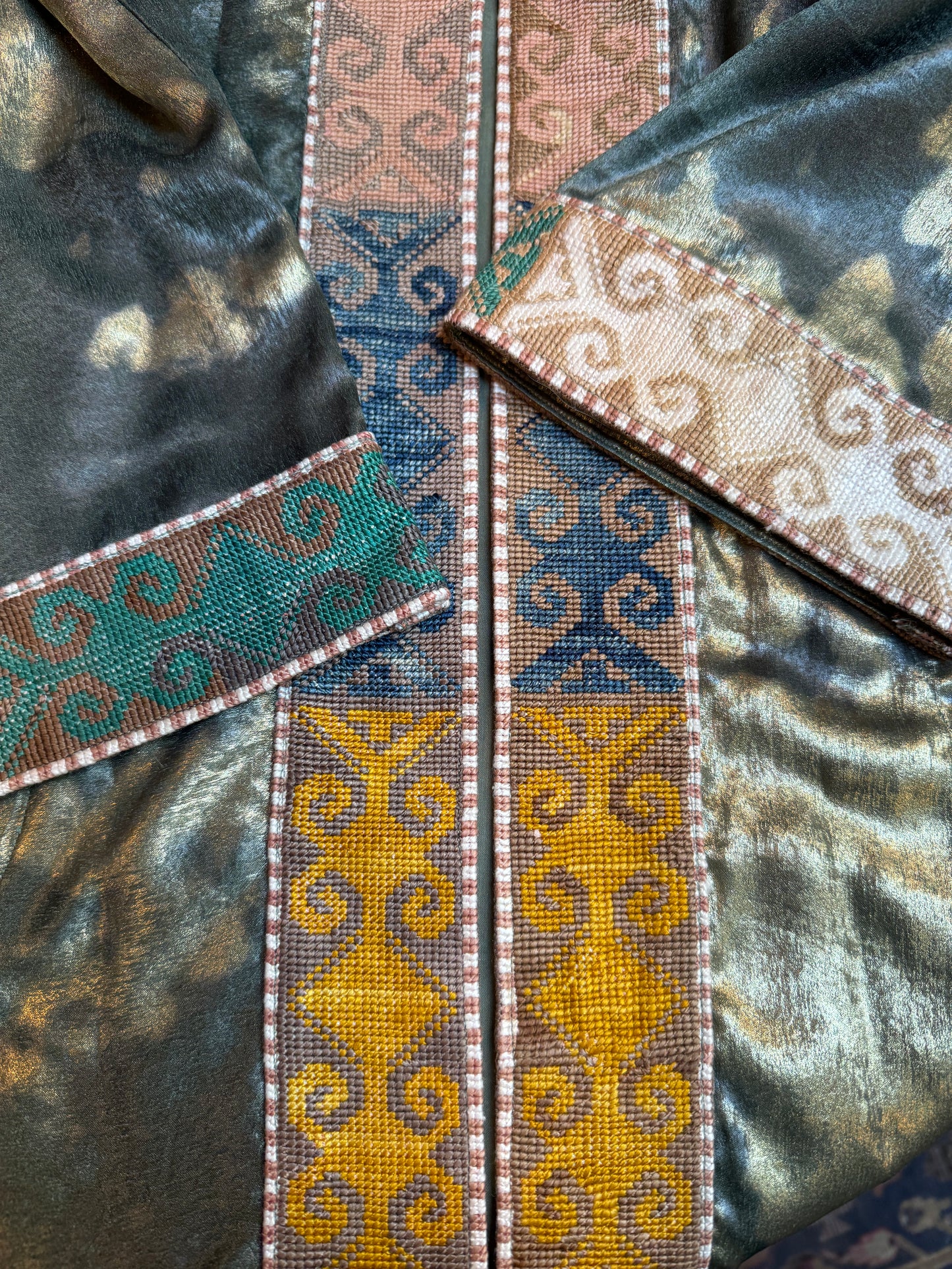 CELESTIAL CLOUD COAT SHIMMERING SAGE
