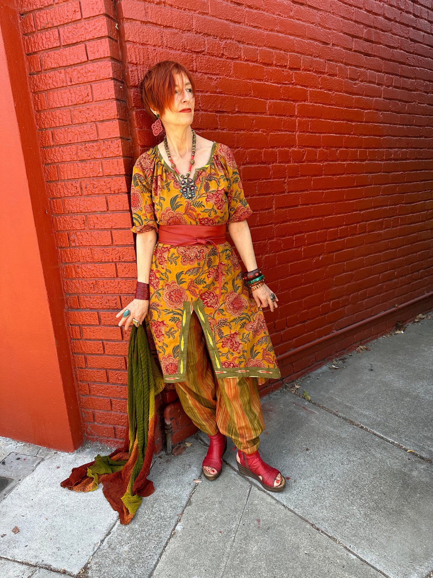 TUSCAN TUNIC - EARTH TONES