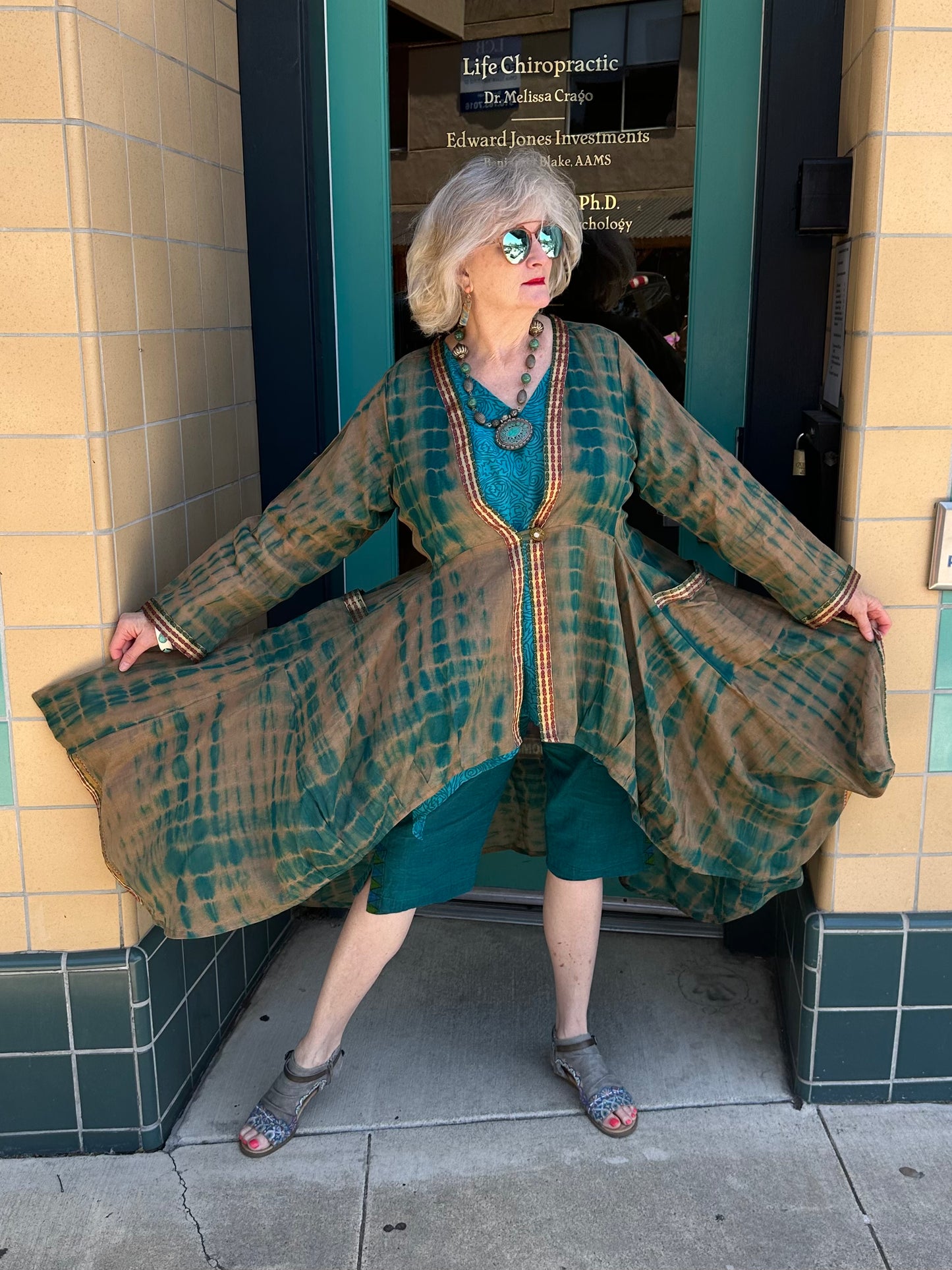 SPRING FORWARD COTTON KESIA COAT