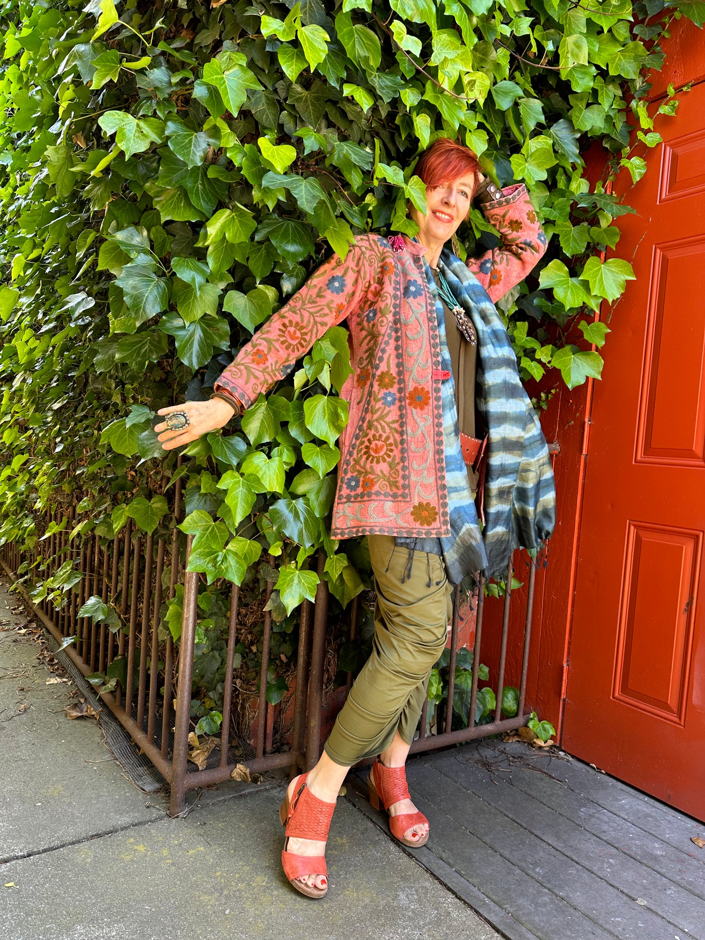 STONE WASH HEY JUTE JACKET