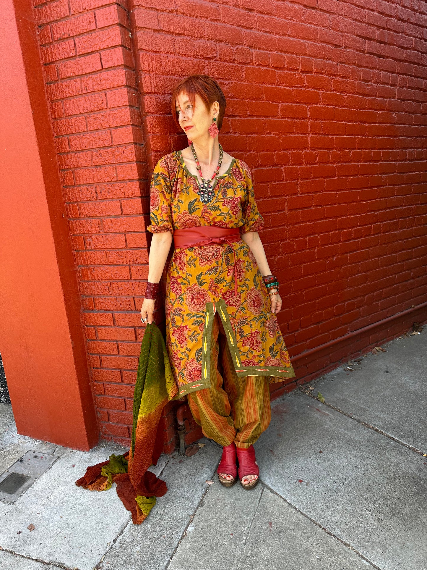 TUSCAN TUNIC - EARTH TONES