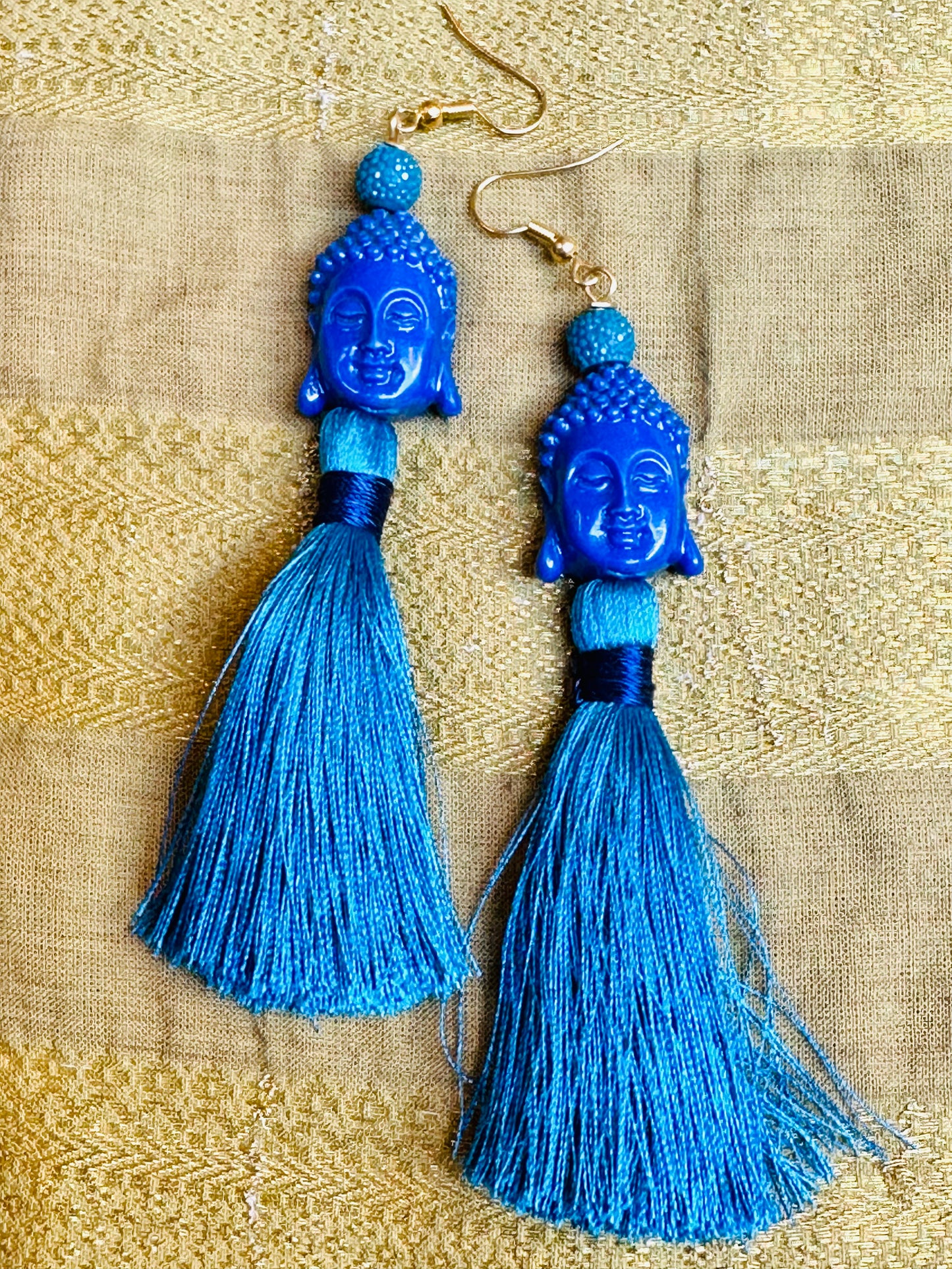 BUDDHA TASSEL EARRINGS
