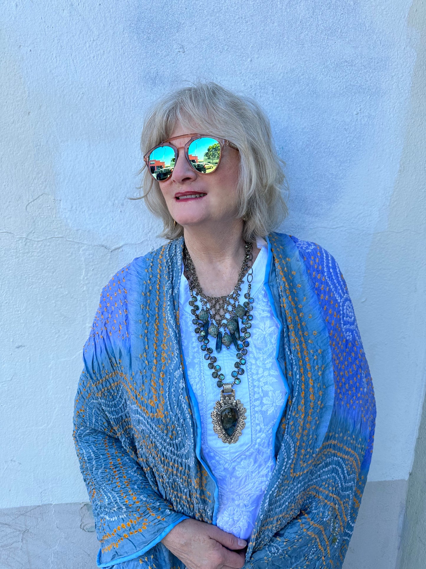 LABRADORITE 'MILAGRO' NECKLACE