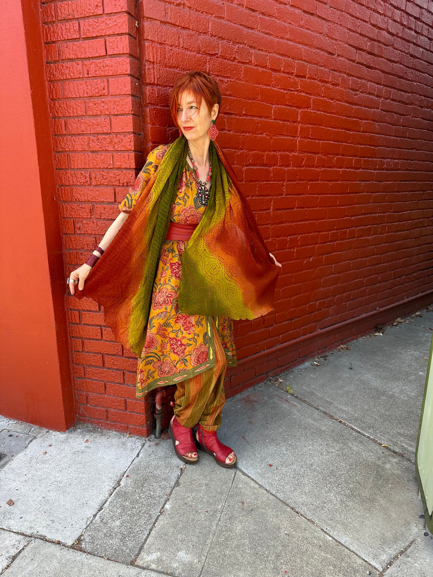 TUSCAN TUNIC - EARTH TONES