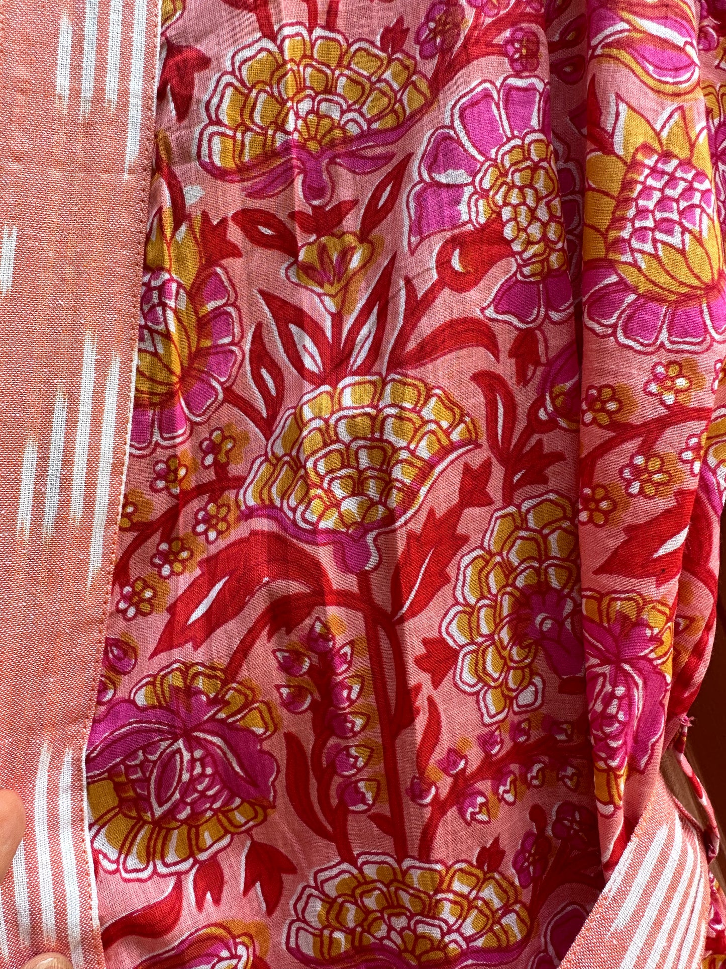 KIMONO ROBE IN COOL COTTON