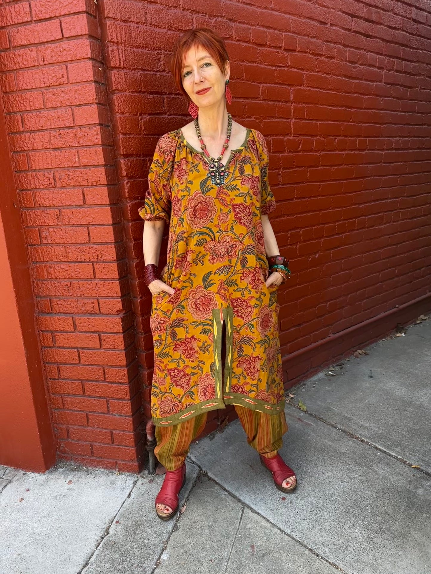 TUSCAN TUNIC - EARTH TONES