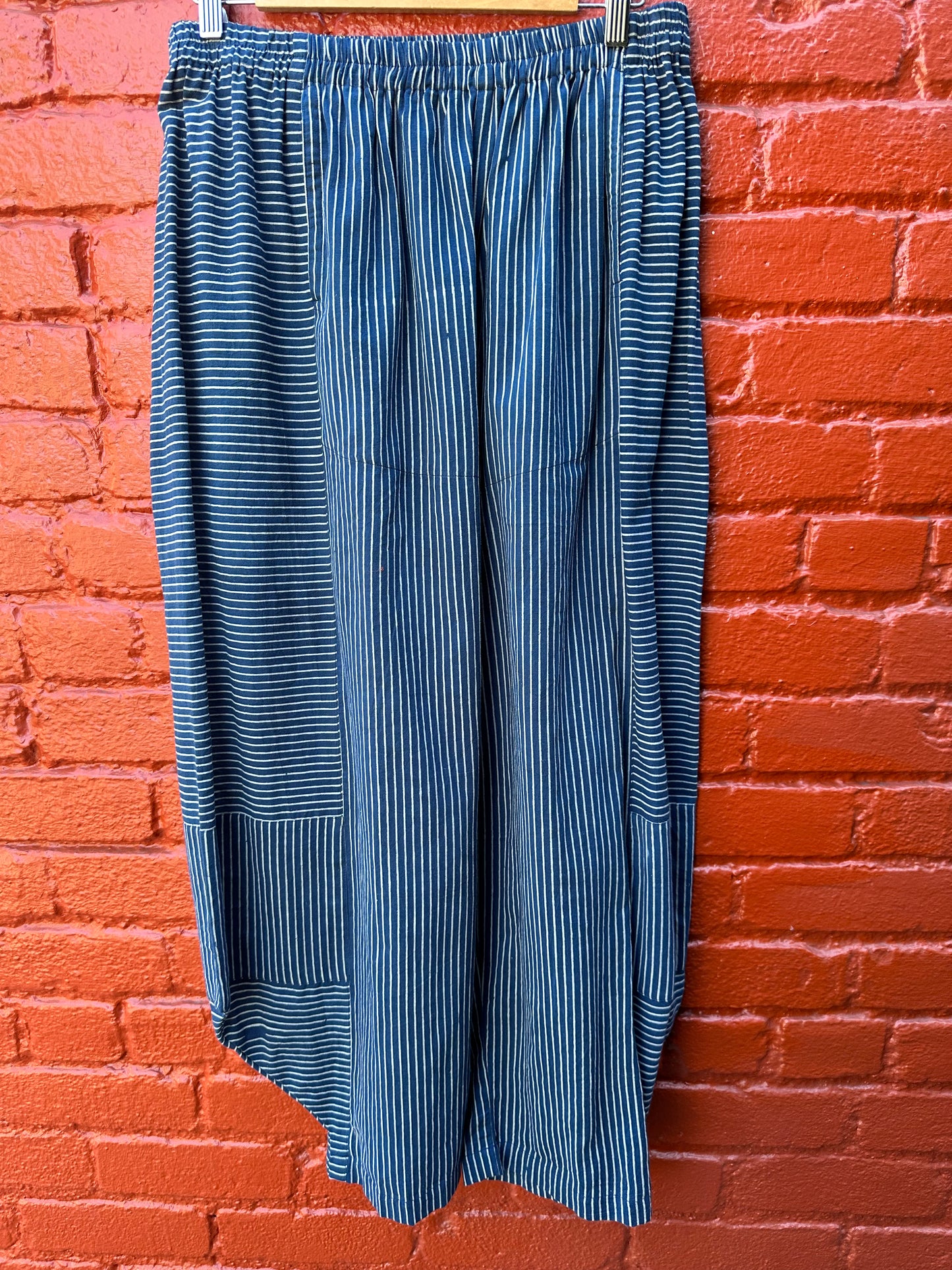 COTTON STRIPE RONI PANT