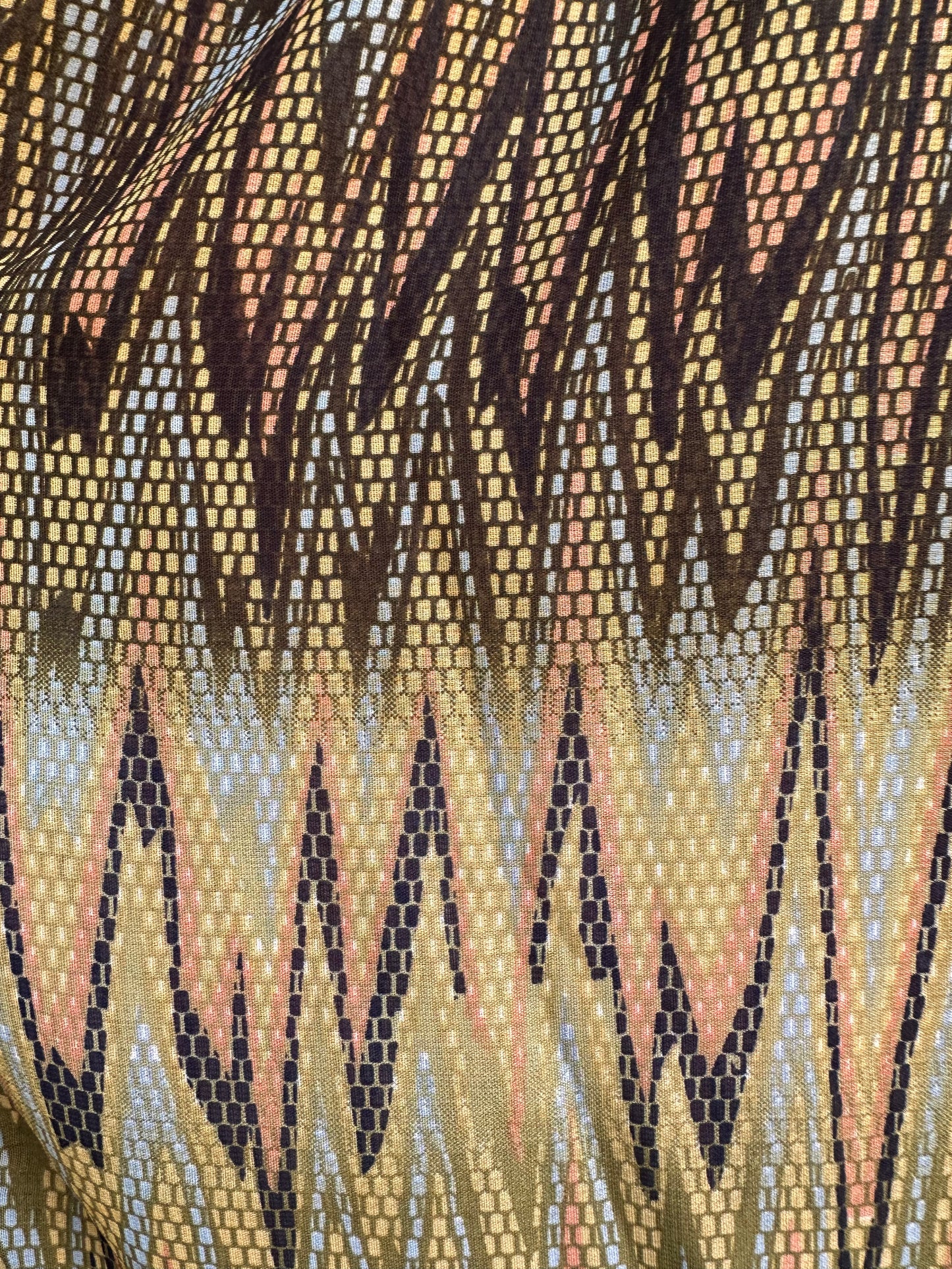 SNAKESKIN PRINT BUBBLE PANTS