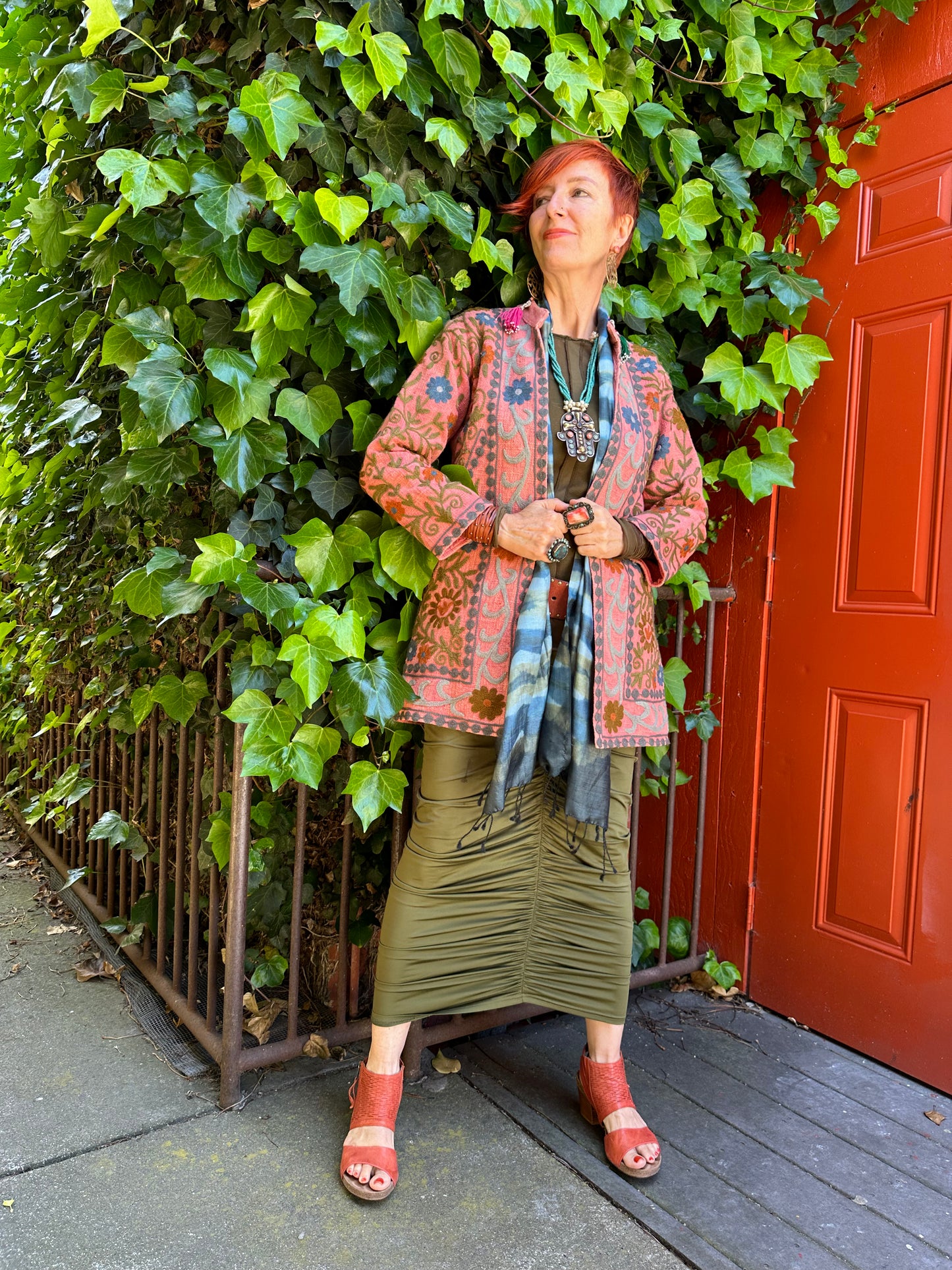 STONE WASH HEY JUTE JACKET