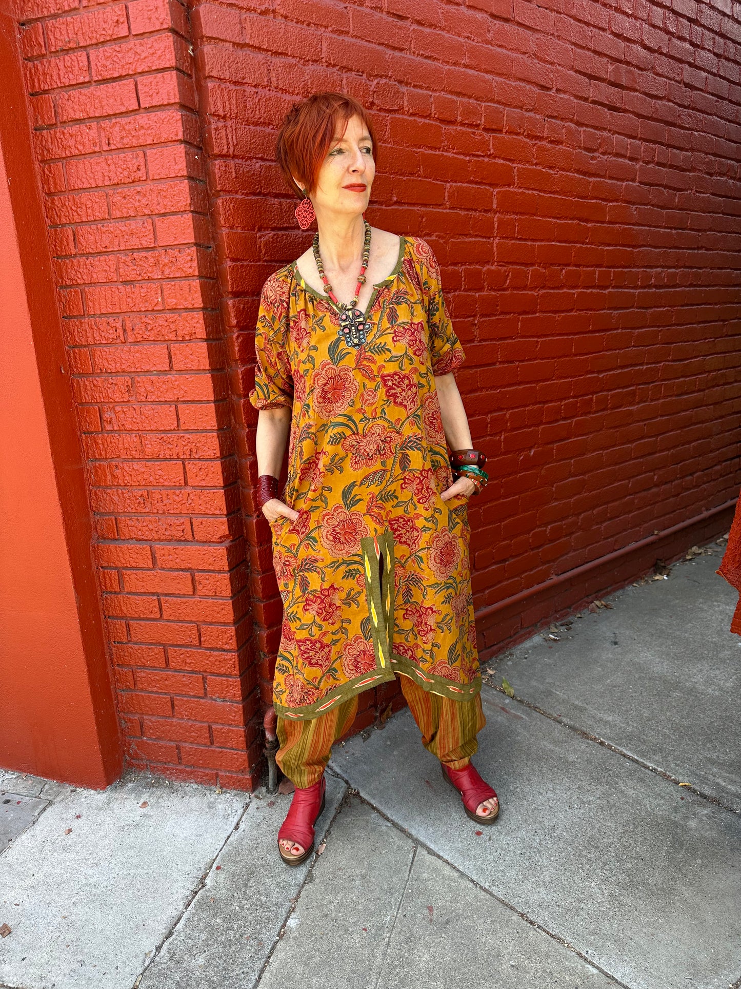 TUSCAN TUNIC - EARTH TONES