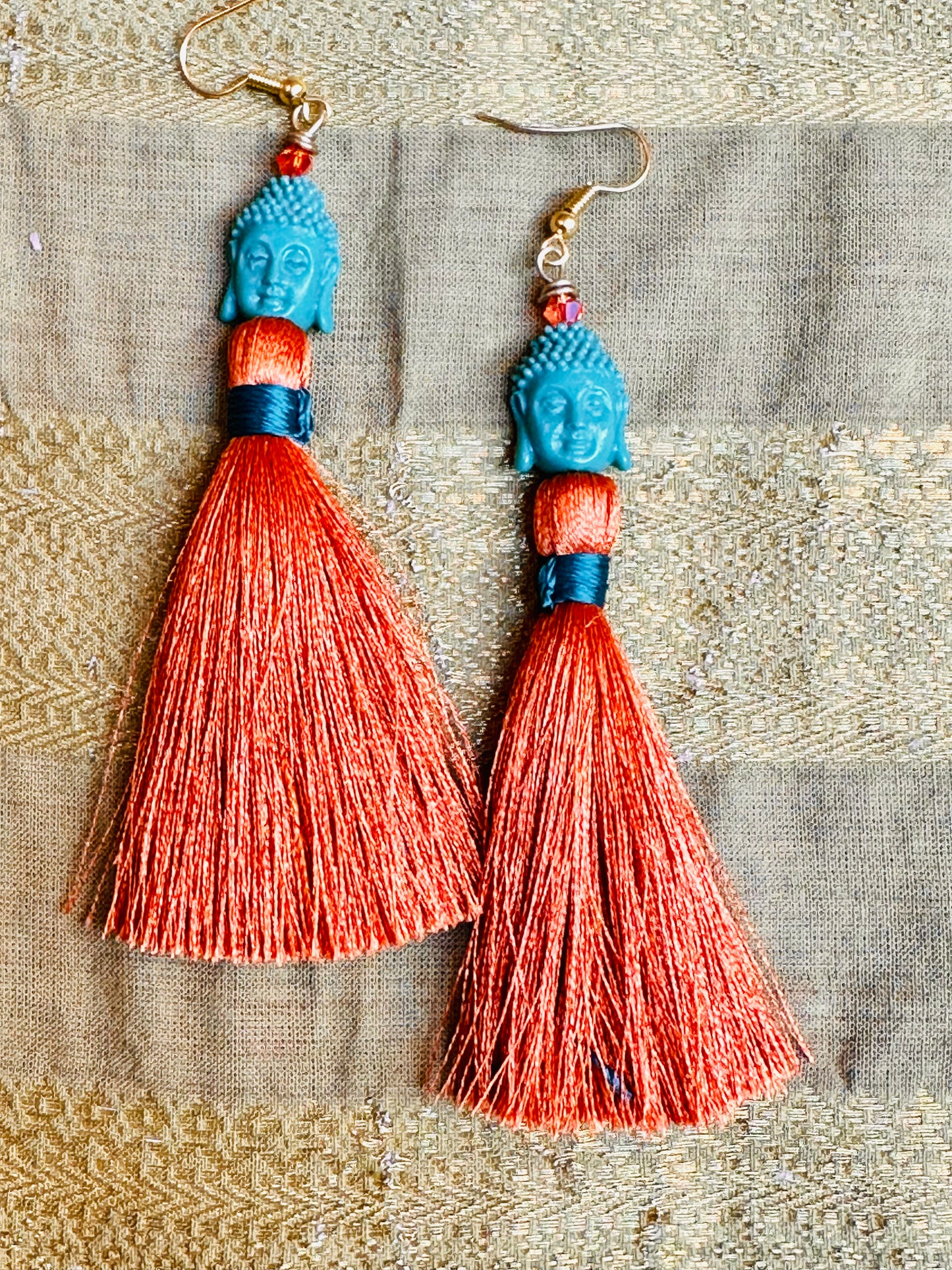 BUDDHA TASSEL EARRINGS