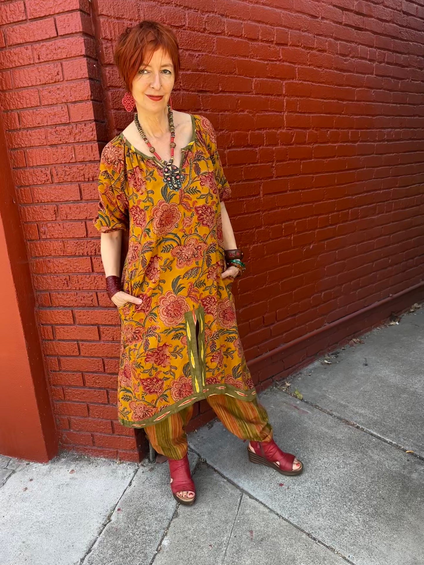 TUSCAN TUNIC - EARTH TONES