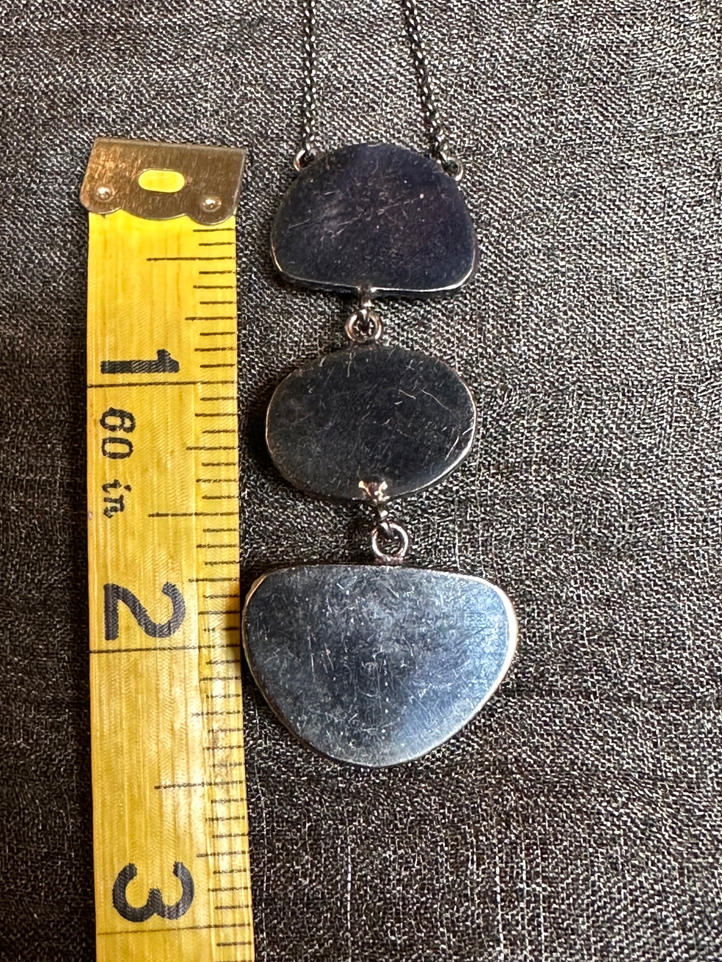 RARE TURQUOISE TRIPLET NECKLACE
