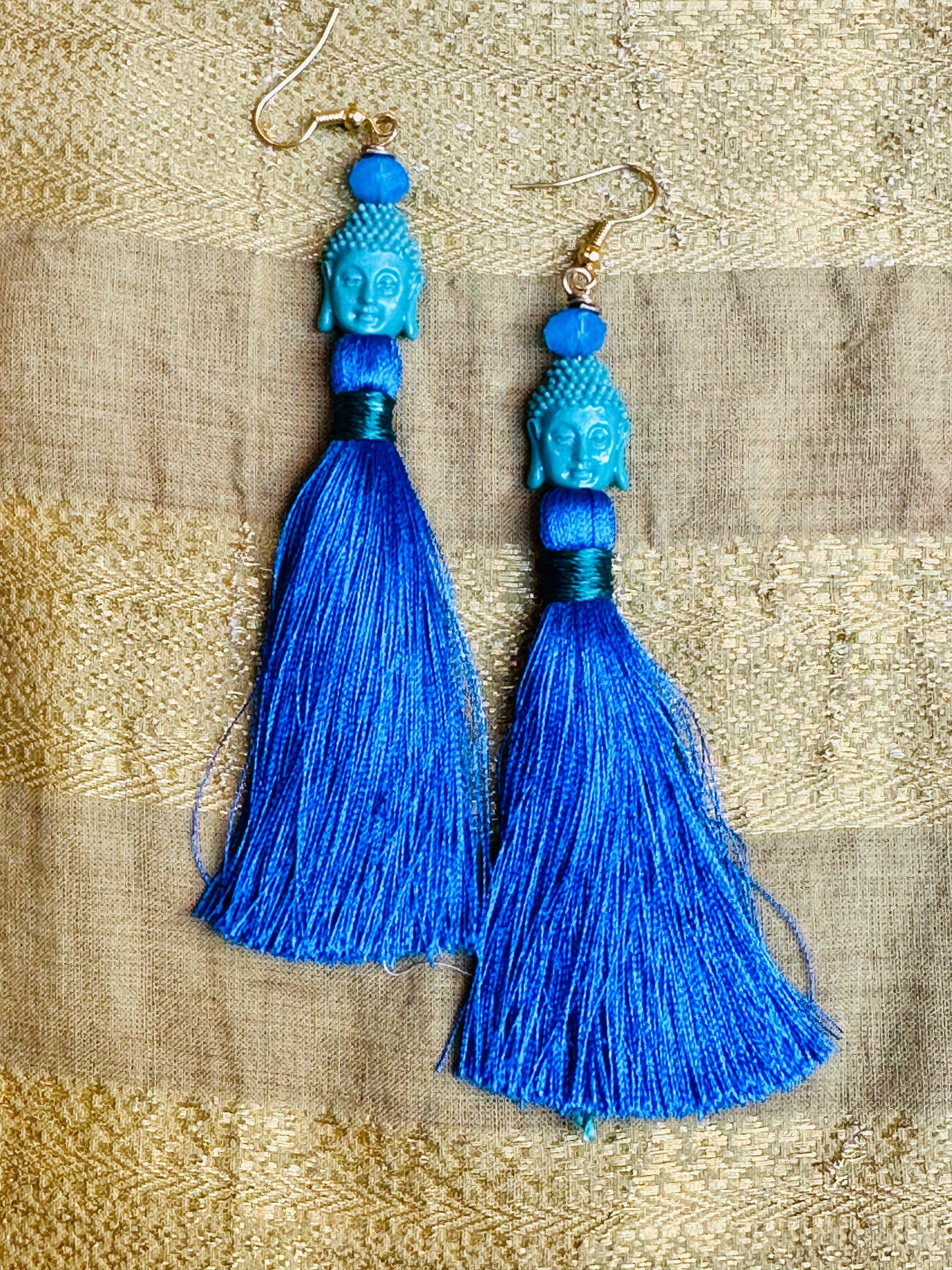 BUDDHA TASSEL EARRINGS