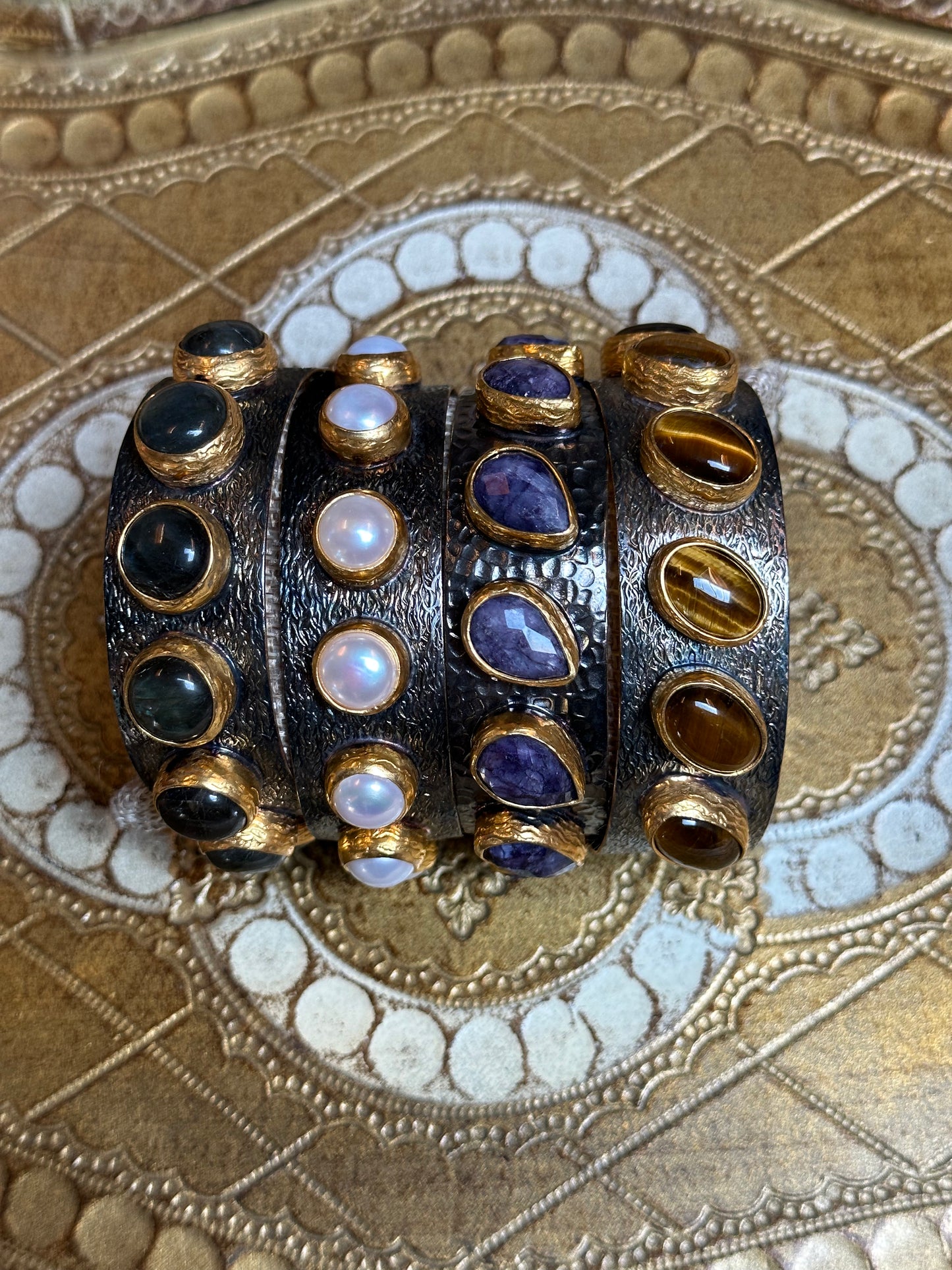 GEM STUDDED BANGLES