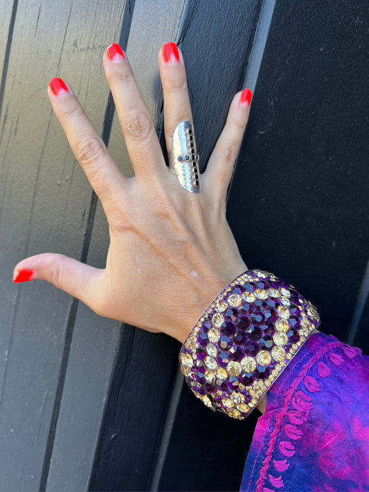 GEM ENCRUSTED BANGLE