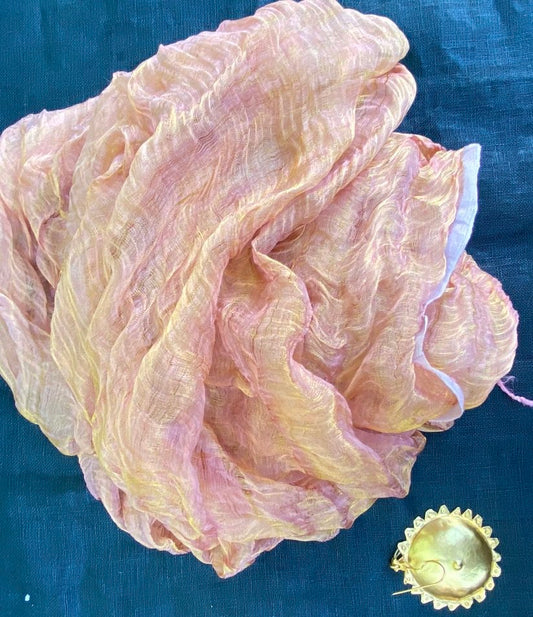 GOLD METALLIC ANGEL SCARVES