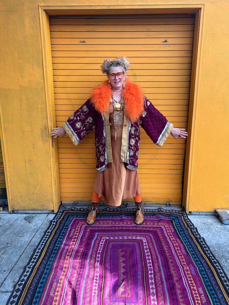 BUTTON KIMONO LONG & SHORT MAHARANI COAT