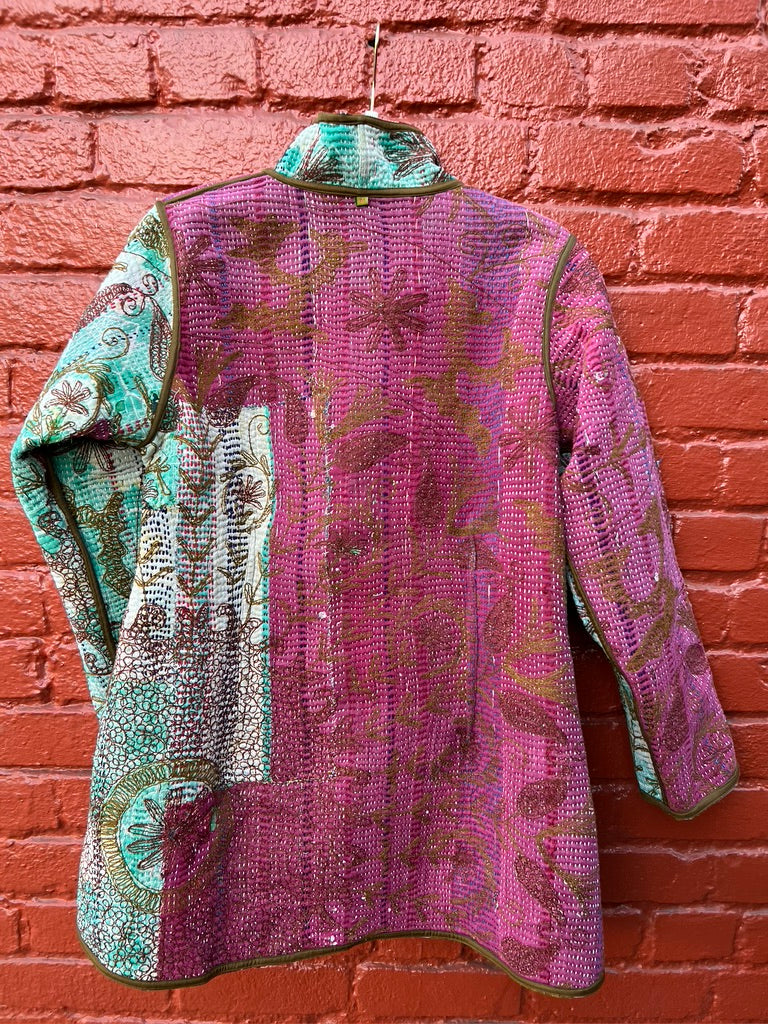 COZY COAT FLORAL FALL GARDEN