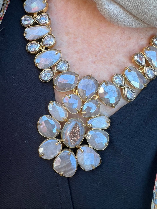 MOONSTONE MAJESTY NECKLACE