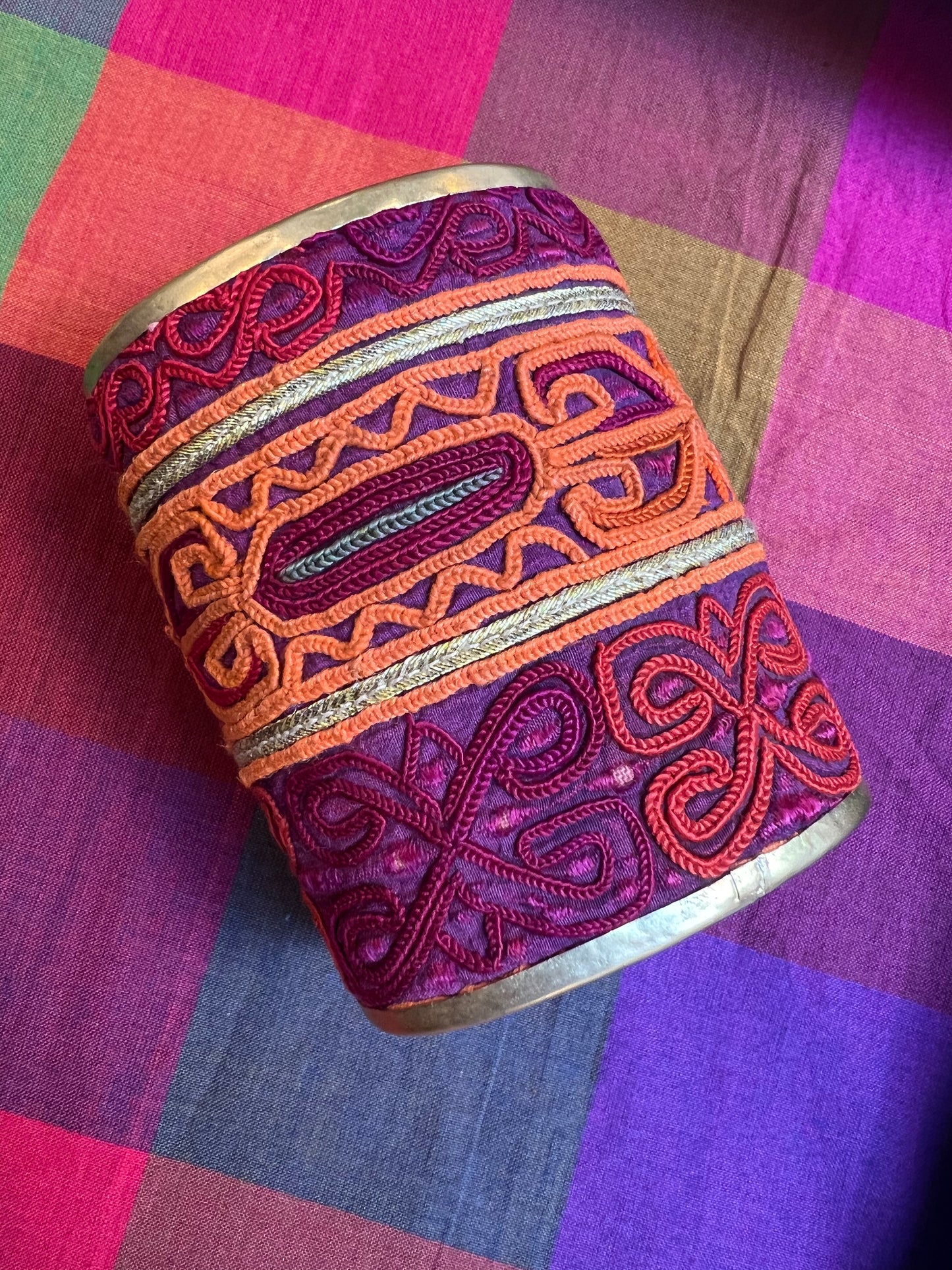 TRIBAL TEXTILE CUFF