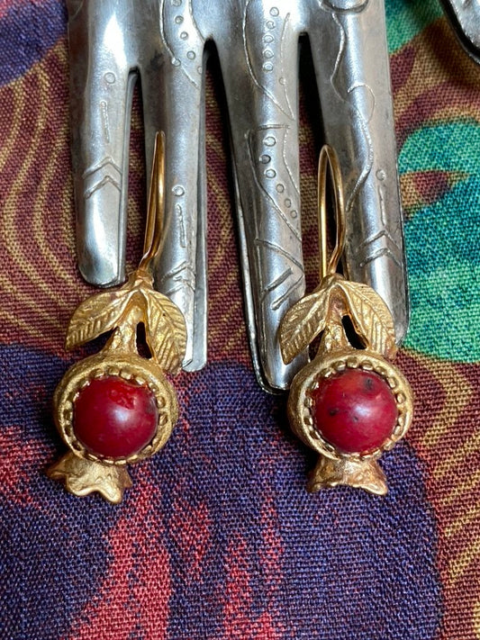 A POMEGRANATE & PEARL GARDEN OF NECKLACES, CUFFS, AND EARRINGS