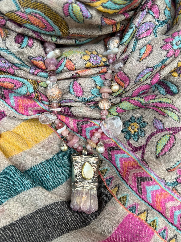 MAGICAL QUARTZ AMETHYST NECKLACE