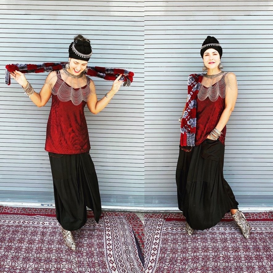 Beaded capelet spider webb design flapper style Andrea Serrahn Serrahna