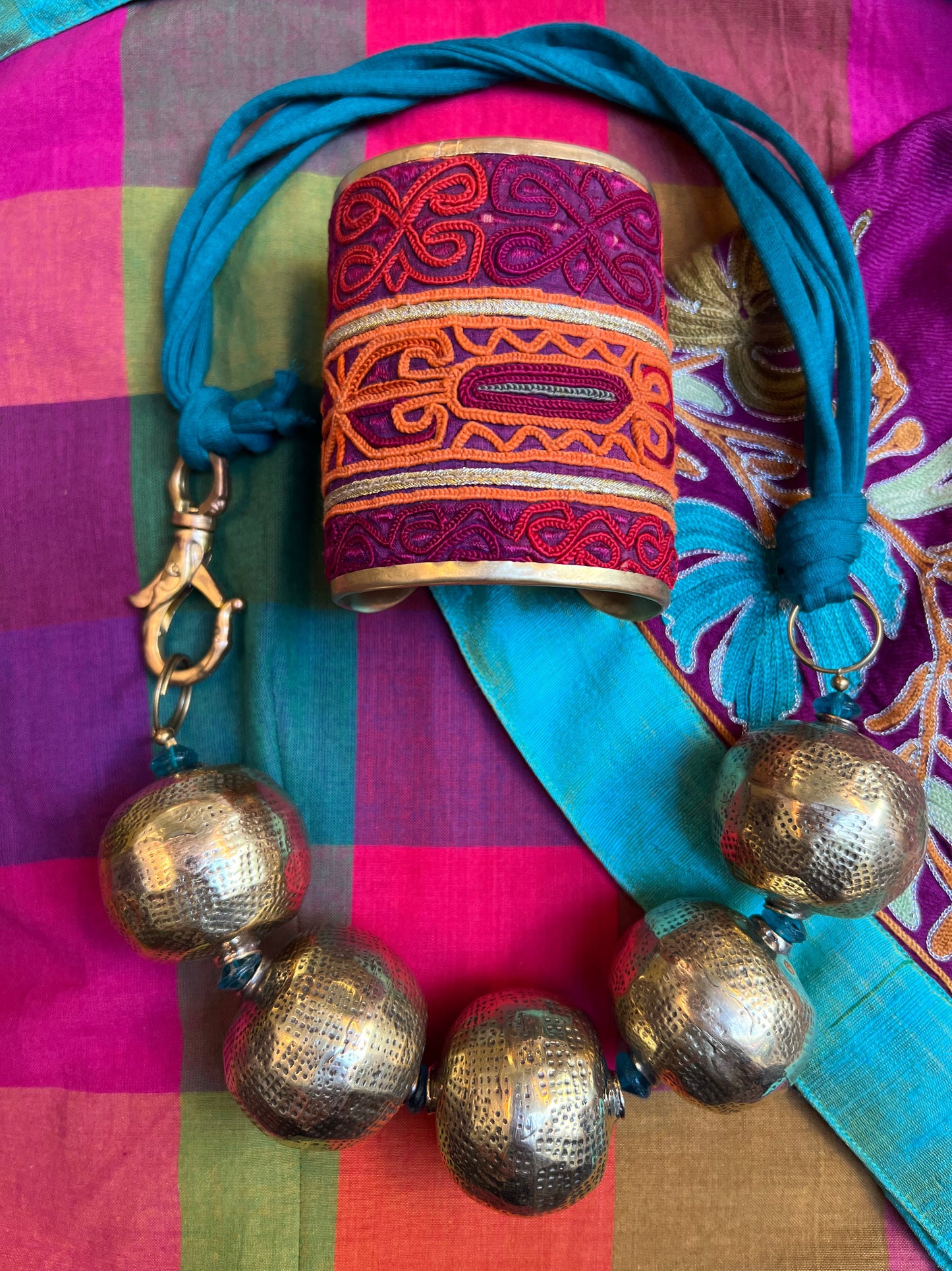 TRIBAL TEXTILE CUFF