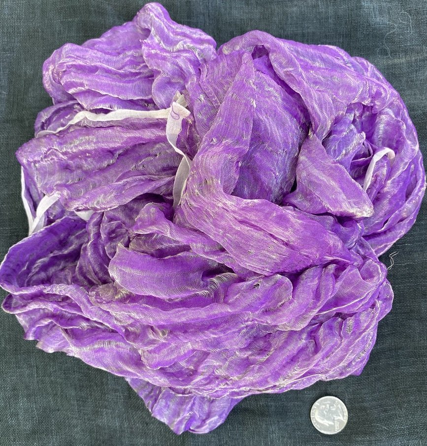 SILVER METALLIC ANGEL SCARVES