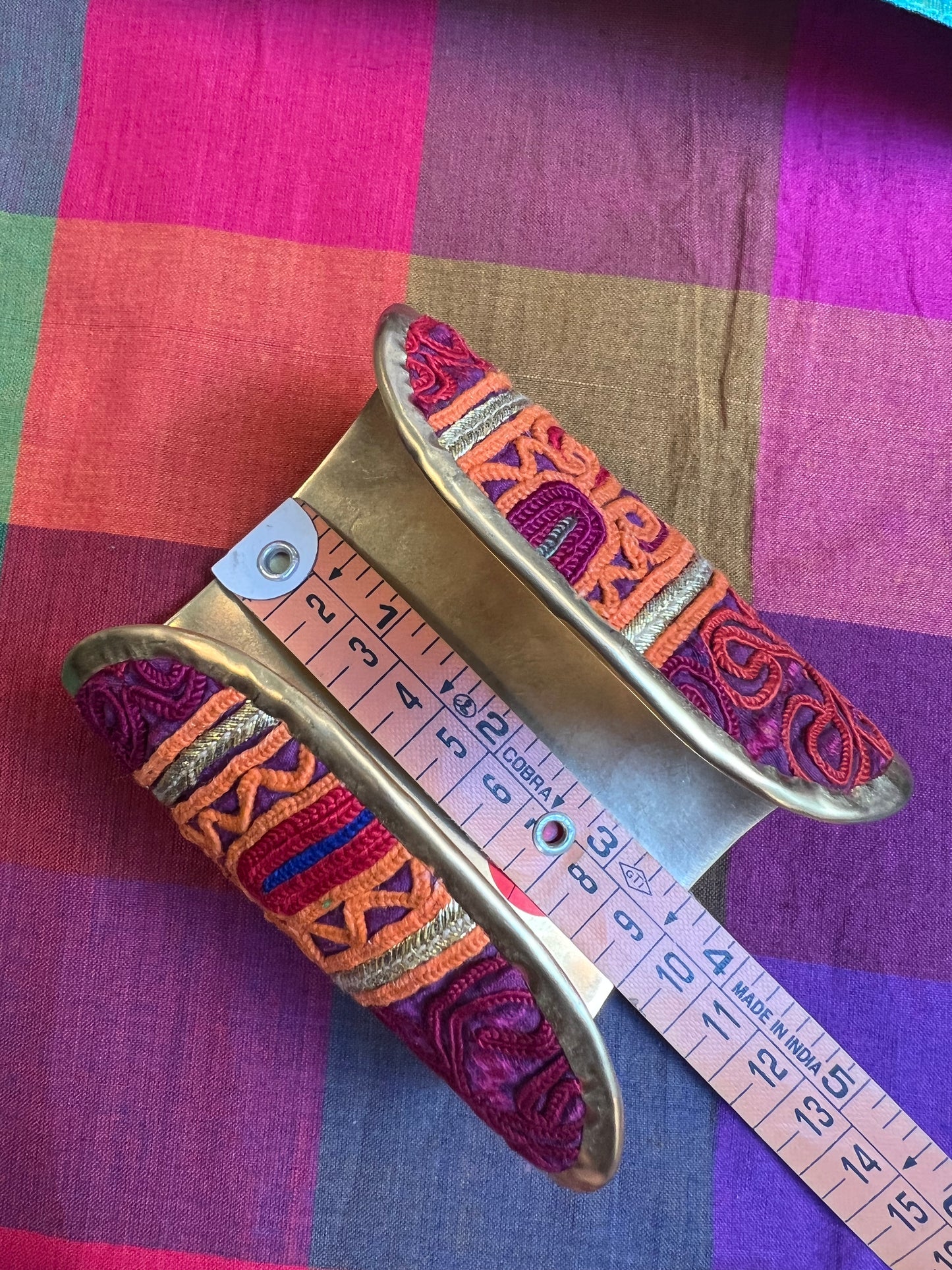 TRIBAL TEXTILE CUFF