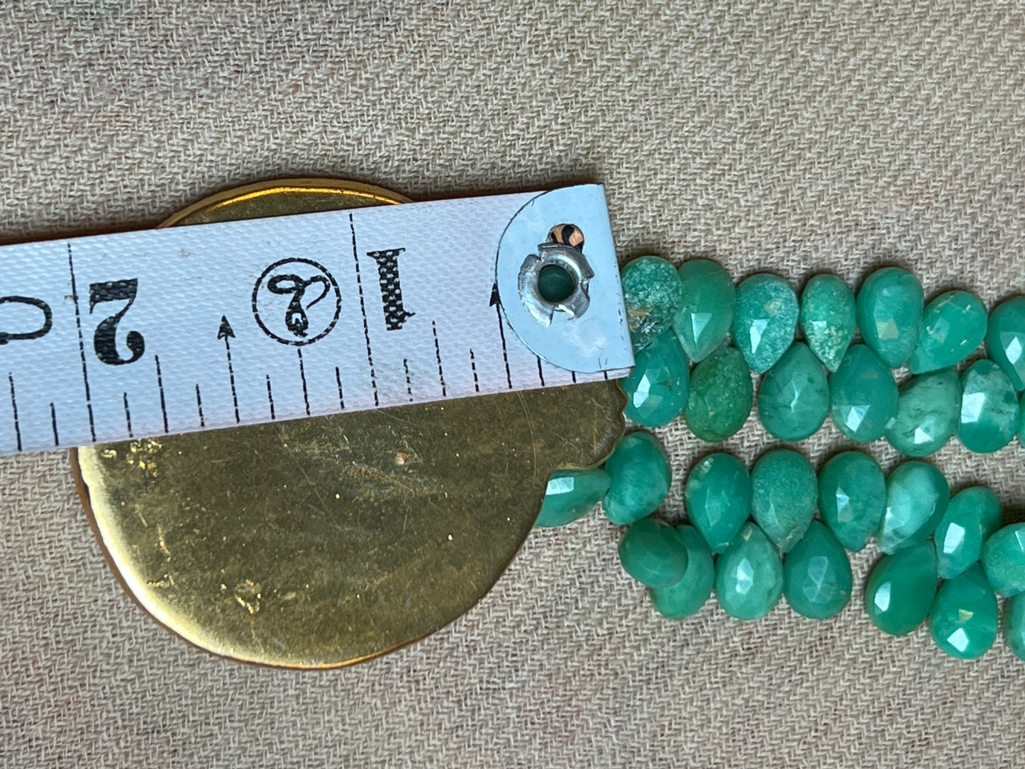 CHRYSOPRASE GANESH NECKLACE