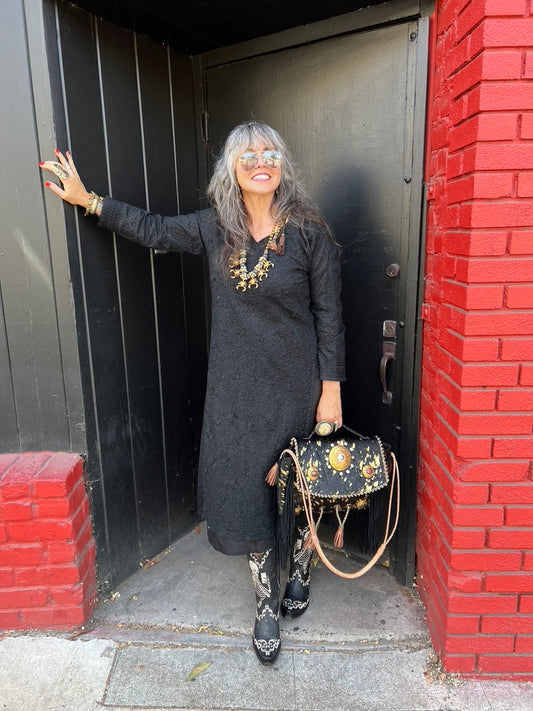 MAXI KURTI EMBROIDERED