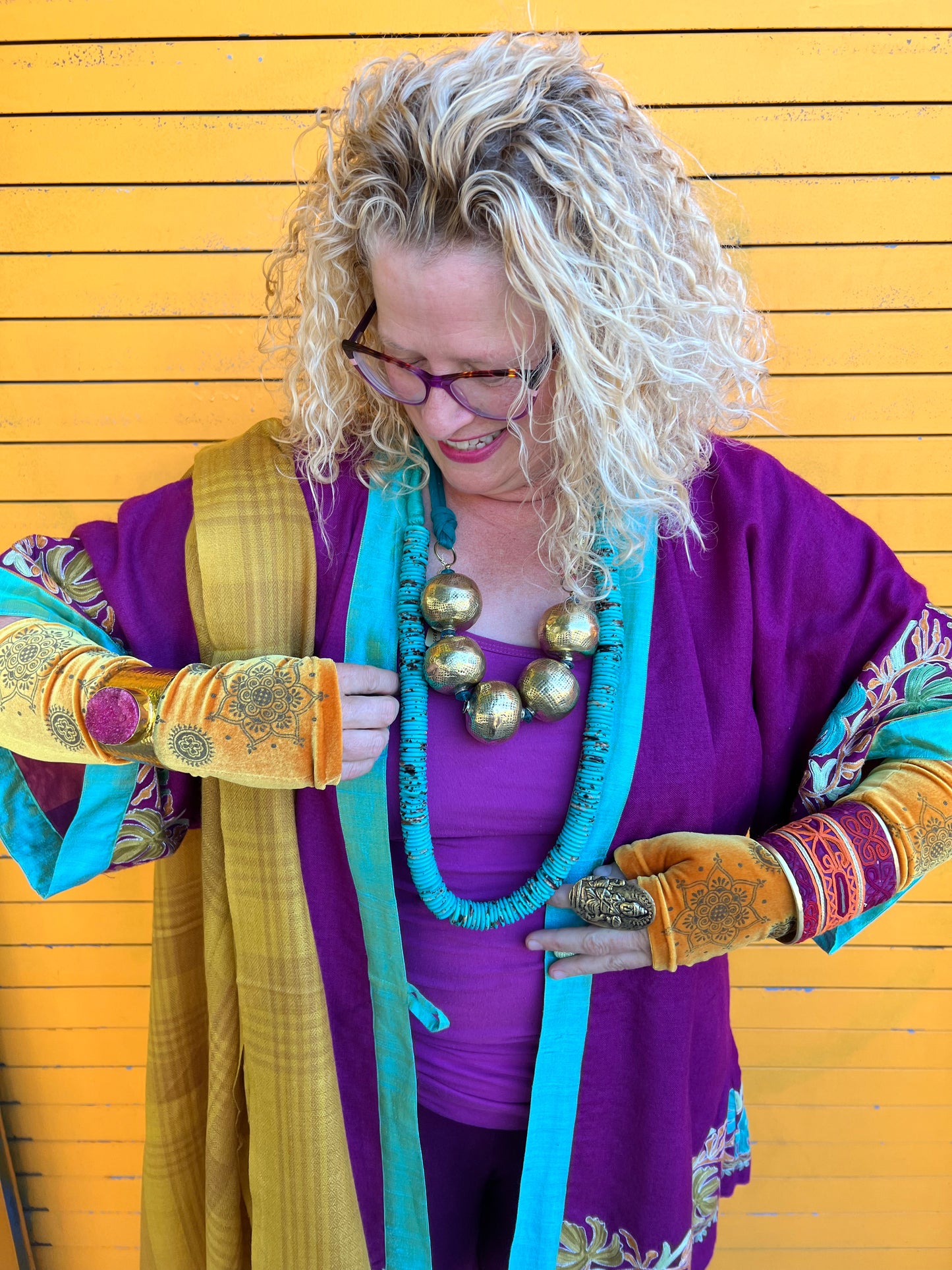 TRIBAL TEXTILE CUFF