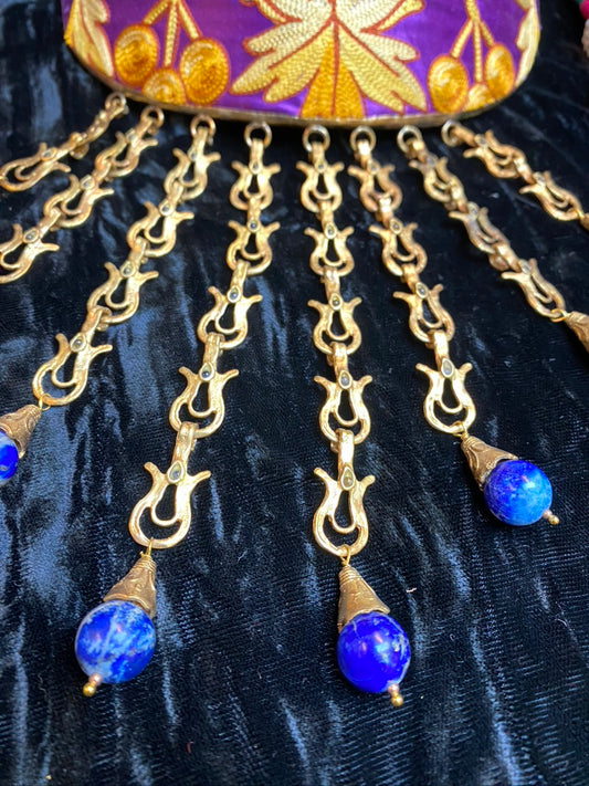 LAPIS LAZULI BABYLON NECKPIECE