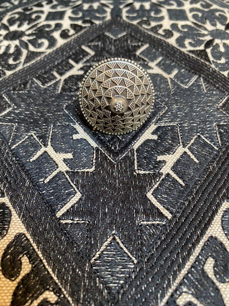 Tribal dome ring sterling silver Andrea Serrahn Serrahna