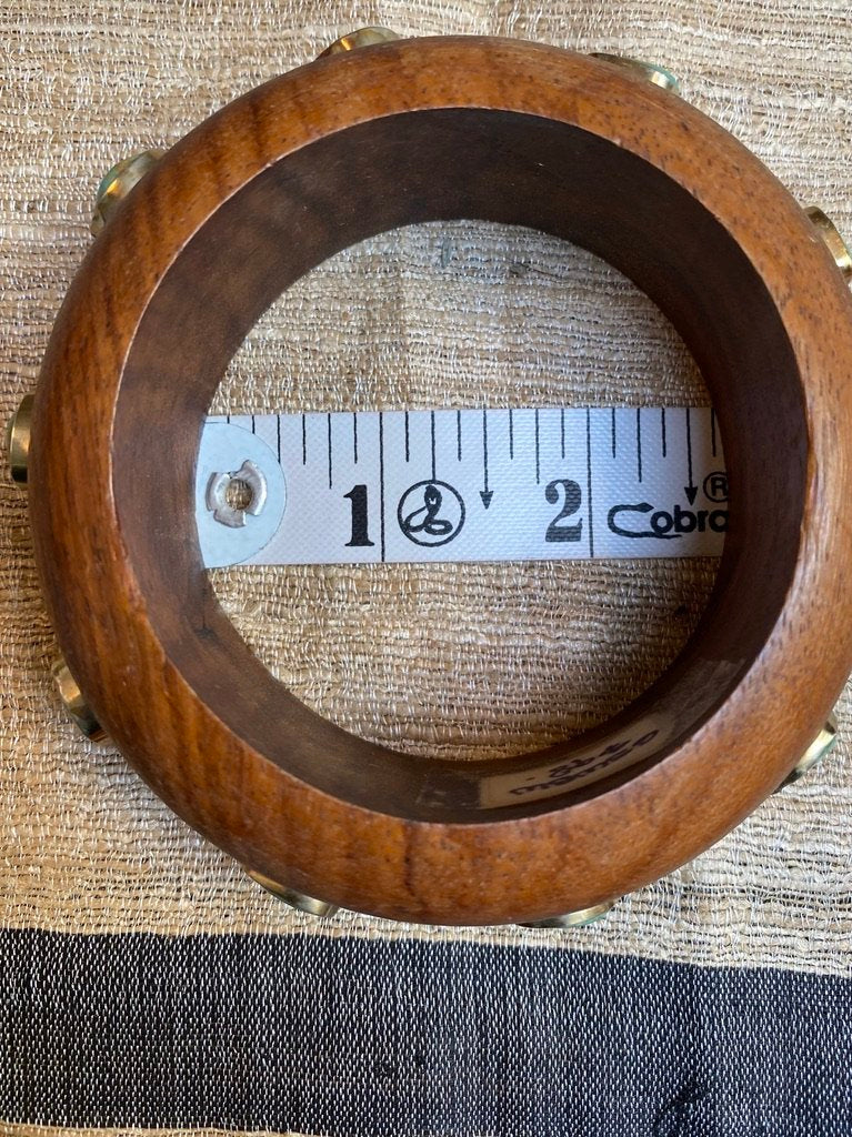 GEMSTONE WOODEN BANGLES