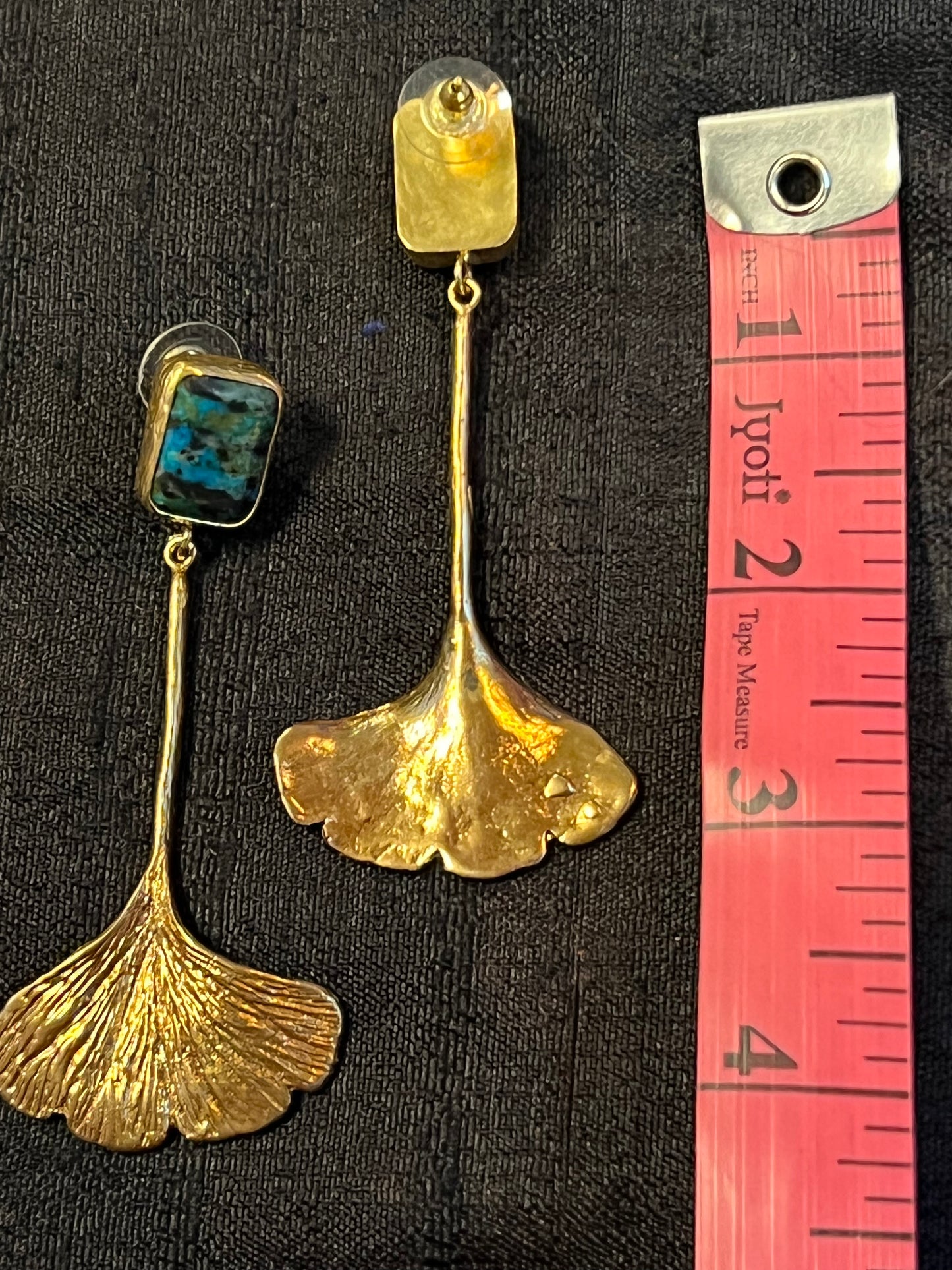 GINKGO LEAF EARRINGS