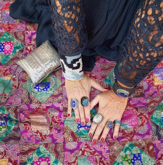 MASTERPIECE SILVER EVENING BAG