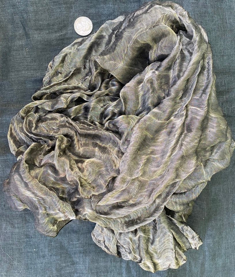 SILVER METALLIC ANGEL SCARVES