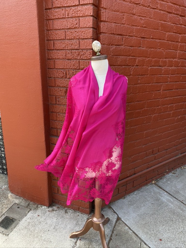 SOFT PASHMINA LACE SHAWLS