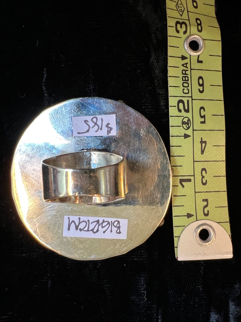 MONUMENTAL MOSAIC TURQUOISE RINGS