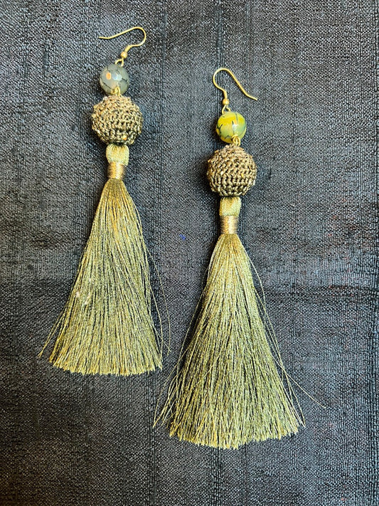 PASSELS OF TASSELS EARRINGS